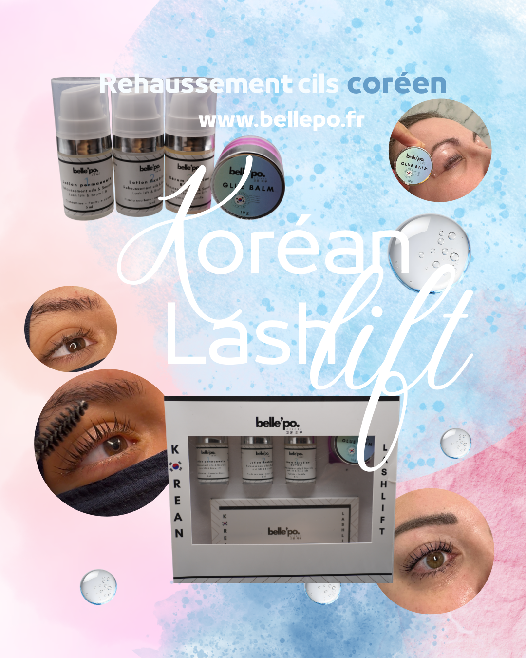 kit lash lift brow lift coréen kit lash lift brow lift coréen