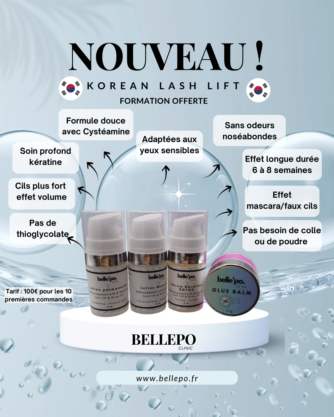 kit lash lift brow lift coréen kit lash lift brow lift coréen